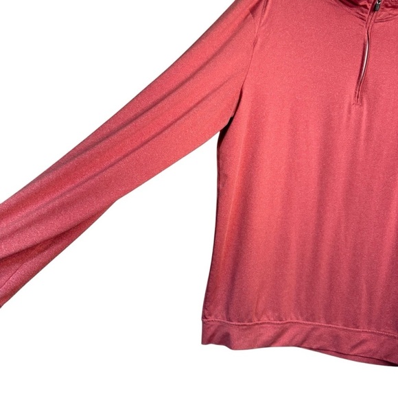 JOHNNIE-O Men’s Flex Performance 1/4 Zip Pullover in Red cardinal Size XL Golf - Picture 5 of 7